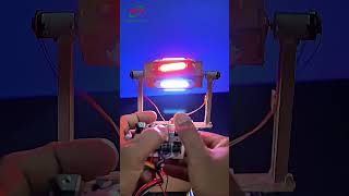Build your own colorful DJ lights using a custom PCB and basic electronic components