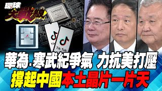 字節跳動改用華為AI晶片 寒武紀撐起半邊天 輝達黃了 下波大單是”這產業” 【#環球大戰線】20241001-P4 葉思敏 蔡正元 張延廷 黎建南