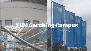 𝒗𝒍𝒐𝒈 #𝟓 | TUM garching campus 📚 | 第一次参观校园