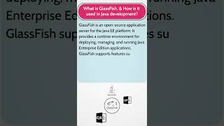 Java Interview Question: What is GlassFish Server? #javainterview #shorts | MindMajix