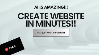Create a Stunning Website in Minutes Using AI (Free & Easy!)
