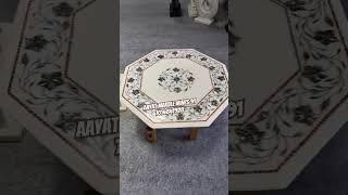 Inlay Work kiya hua hai Tea 🍵 Table pe | kesa laga apko #shortsvideo #trending #youtubeshorts #short