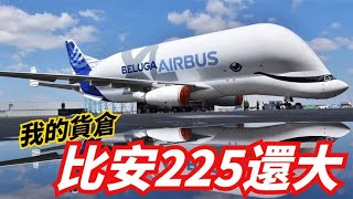【超级大白鲸运输机】货舱体积比安225都大，全球仅有六架