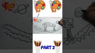 How to Draw a Futuristic Flying Car | Cool Sci-Fi Art!