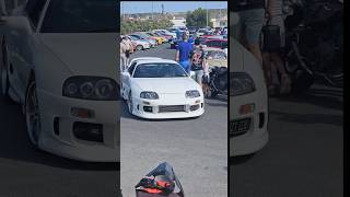 Toyota Supra mk4 in Super White