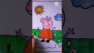 #peppapig #kidsdrawing #peppadrawing #trending #shorts #colors #kidscolors #trend #drawpeppa #love
