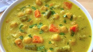 Chana with Vegetable Kurma | Vegetable Kurma Recipe | Chana Vegetable Kurma Recipe | Veg Kurma