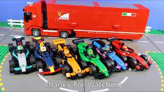 All LEGO City Formula 1 Cars 2025