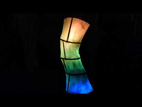 This lantern was inspired by the Weasly home