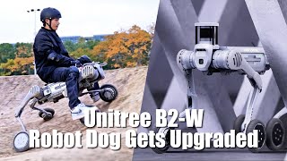 Unitree B2-W Robot Dog Technology Explained - Mind Blowing Upgrade!