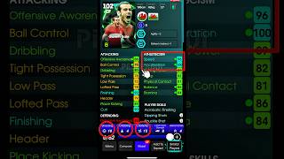 BEST TRAINING FOR GARETH BALE 102 LEVEL | #efootball #gareth #bale #training #level