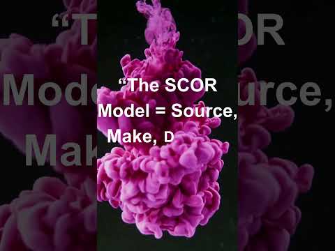 SCOR Model  #scm #logistics #inventory  #inventorymanagement #planning #procurement #logistics