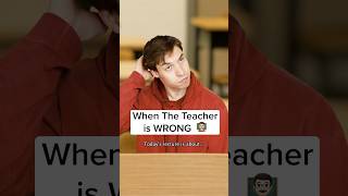 Did you even notice? Be honest. 🇵🇷🇨🇱🤠 #skit #funny #comedy #classroom #skits #pov #teacher