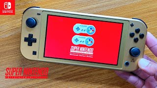 SNES Games on Nintendo Switch Lite Gameplay