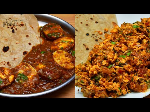 2 Easy Side Dish For Chapati/ Egg Curry/ Paneer Bhurji