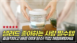 샐러드 야채 탈수기