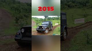 evolution of mahindra Thar #old #vs #new #model #viral #shorts #shortsfeed #youtubeshorts #bike