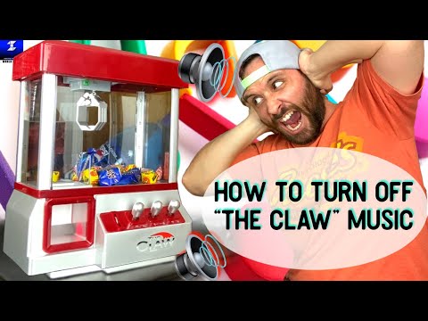 How To Turn Off Music on The Claw Mini Claw Machine