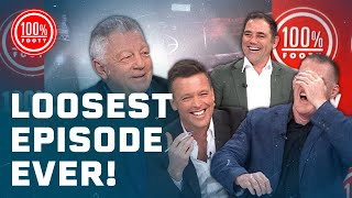 Panel descends into CHAOS in loosest 100% Footy episode EVER | NRL on Nine