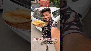 120₹ Chole Bhature😱 Worth it or Not? | Baba Nagpal Corner in Lajpat Nagar, Delhi