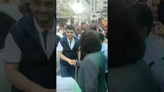 Sourav Ganguly in my college #Tmsl # Technoindia