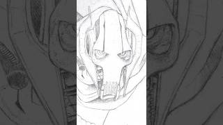 General Grevious #starwars #generalgrevious #drawing #portrait #scififantasy #scifiart #art #fanart