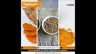Tattvam Agri Export | import Export company |TATTVAM |Agriculture and Food products export company