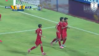 ZAW WIN THEIN GOAL | 🇲🇲 MYANMAR 2-0 TIMOR-LESTE 🇹🇱 #MANDIRICUP2025
