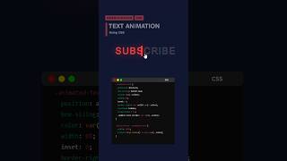 text animation with glowing effect using HTML,CSS #glowingtext #glowingeffect #textanimation