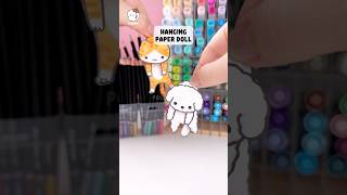 Try it💗 Hanging paper doll #diy