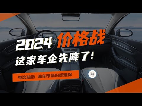 2024汽车价格战，掀桌子不能停！