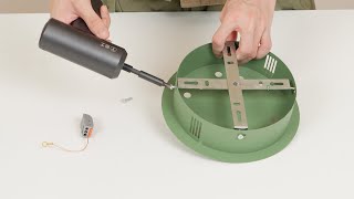 Ricko Ceiling Light-installation video