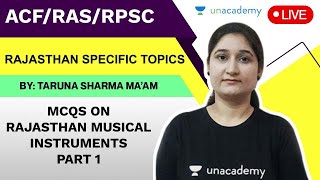Most Important MCQs on Rajasthan Musical Instruments Part -1 | Dr Taruna Sharma