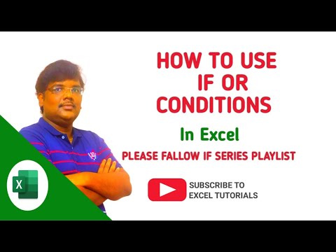 EN | How to use IF OR formula | EXCEL TUTORIALS | #msexcel