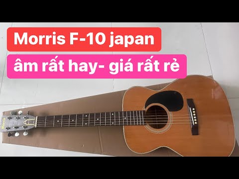 Đàn guitar Morris F-10 japan âm rất hay. Giá: 1tr800k. Guitar Morris, guitar nhật 0936057750