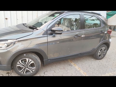 Tata Tiago NRGA iCNG Cloudy Grey interior and interior view | Tiago NRGA CNG automatic transmission