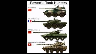 Powerful Tank Hunters : PTL-02 (China) | AMX-10 RC (France) | BTR-72 (Soviet Union) | Piranha II CCT