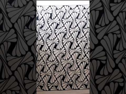 #drawing #zentanglepattern #artforbeginners #arttherapy #zentangleartinspired #zentangleart