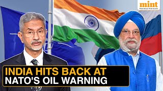 Why Is India Not Worried About NATO Sanctions On Russian Oil; Warns About Double Standards
