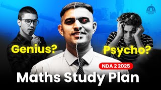 NDA 2 2025 Maths Study Plan