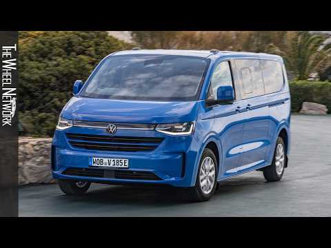 2025 Volkswagen e-Caravelle | Mid Blue Metallic | Driving, Interior, Exterior [4K]