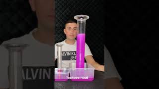 Science is fun! 🔥👨‍🔬- Amazing Science Experiment | Techwire Hindi  #Shorts #Experiment #science