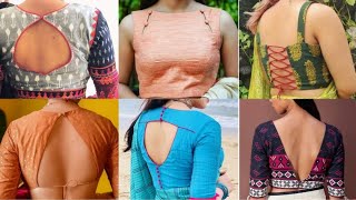 Cotton Blouse Neck Design/Cotton Blouse Back Neck Design/Simple Front Neck Design/New Design/2023