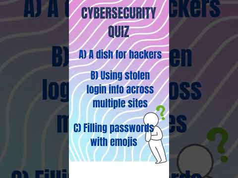 Cybersecurity Quiz  #chatgpt #ethicalhacking #quiz #quiztime  #infosec #facts #education #motivation