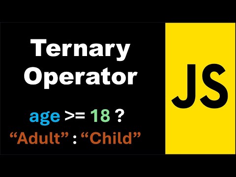 Ternary operator in javascript