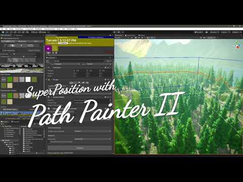 SuperPosition Unity Asset with Path Painter 2