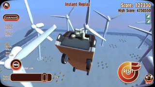 Turbo Dismount replay: 387 830 points on Hit the Fan! #turbodismount