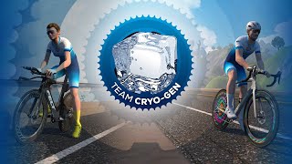 WTRL Team Time Trial- Zone 6: Cryo-Gen Kestrels (Frappe). 3 laps of Innsbruck Ring (26.6km, 232n)