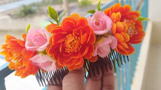 how to make flower jewelry bangla 2024||how to make flower jewelry at home