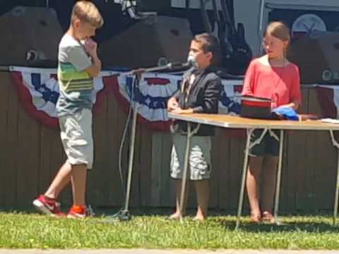 Welcome to the Greatest Show in the World! (Brad and Katie's 6yr old magic show)